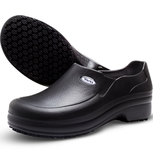 SAPATO EVA PRETO FECHADO BB65 TAMANHO 37 WORKS