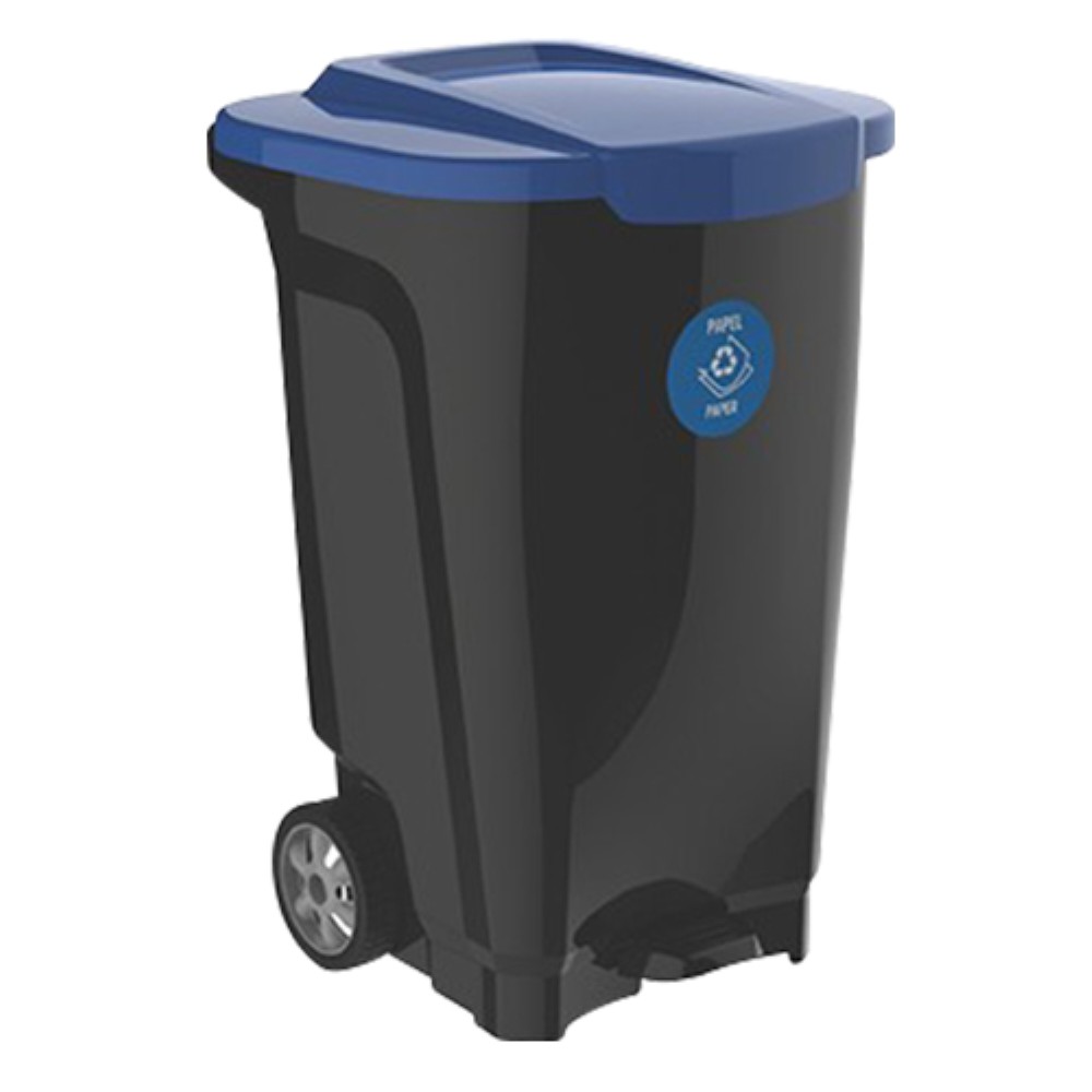 LIX. C/PEDAL E RODA 100L C.SELE AZUL TRA