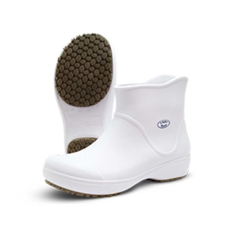 BOTA EVA BRANCA CANO CURTO LIGHT BB85 TAMANHO 39