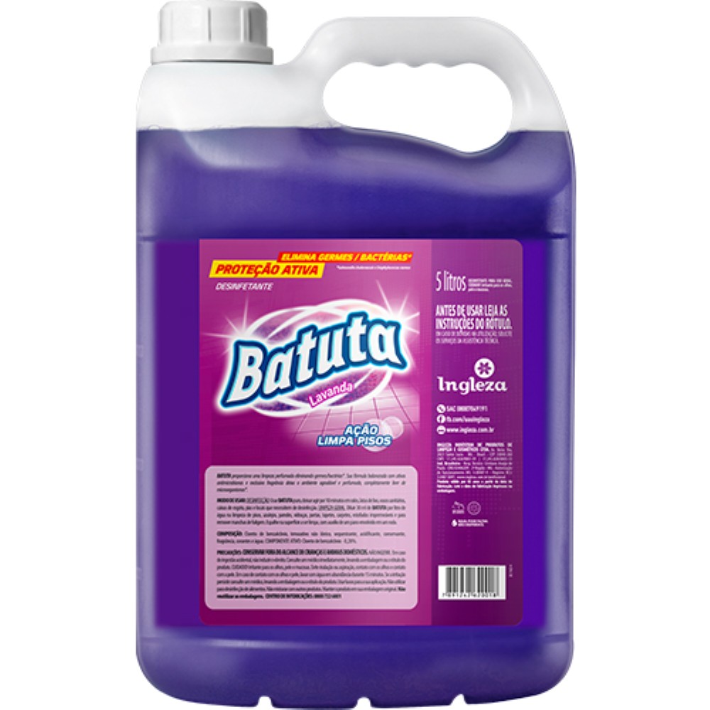 DESINFETANTE BATUTA LAVANDA 5L