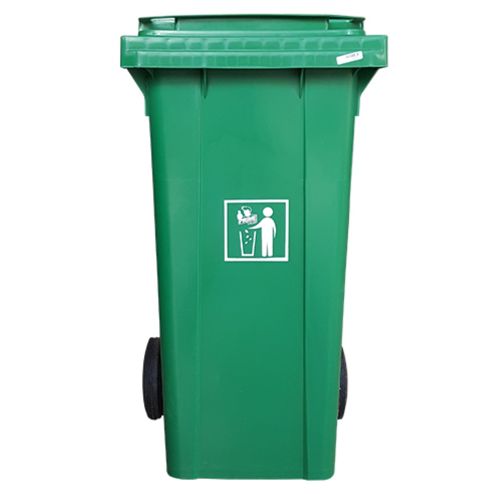 CONTEINER PLASTICO 120 LITROS VERDE PRIME PRO