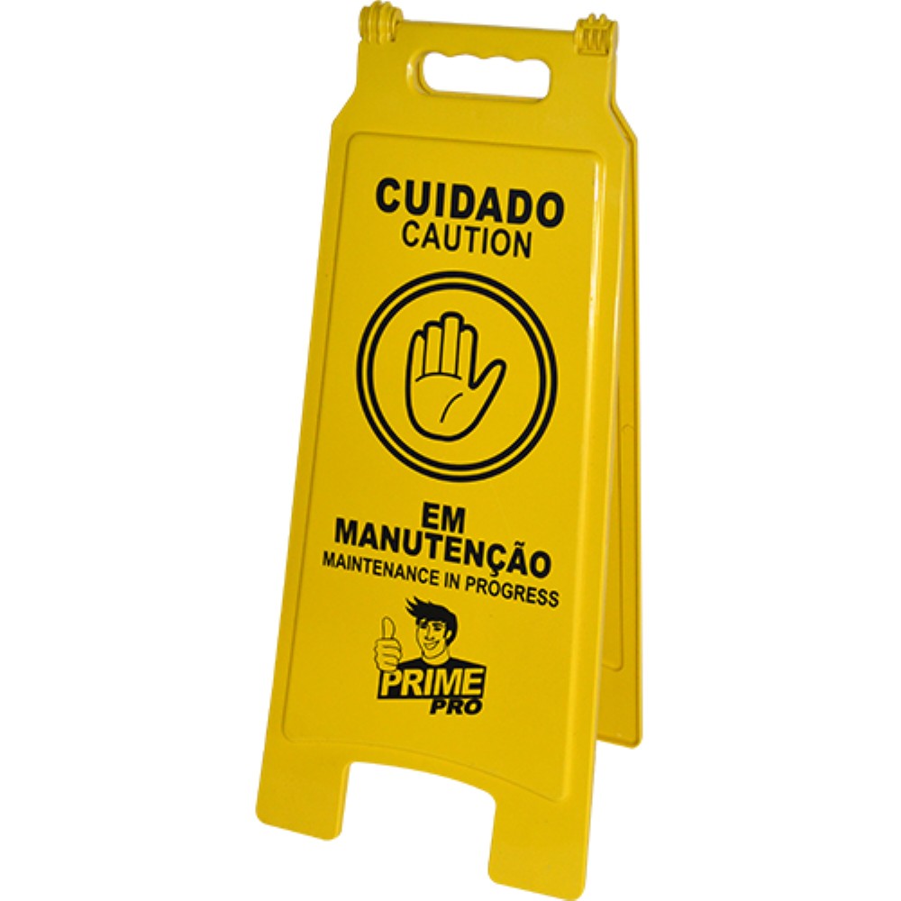 PLACA SINALIZADORA  MANUTENCAO PRIMEPRO