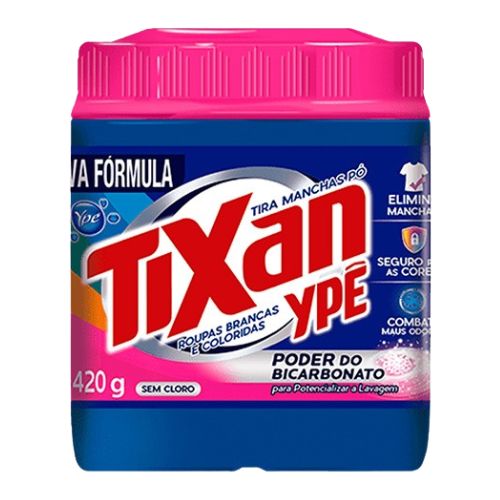 TIRA MANCHAS PO ROUPAS COLORIDA YPE 420G