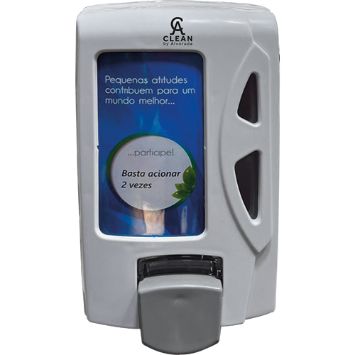 SABONETEIRA COM RESERVATORIO BOX BRANCO CACLEAN PRIMEPRO