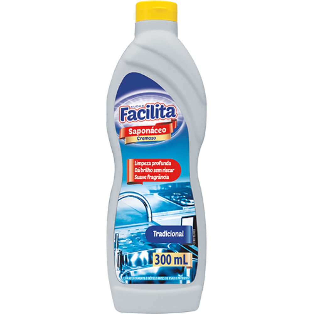SAPONACEO CREMOSO TRADICIONAL 300ML FACILITA