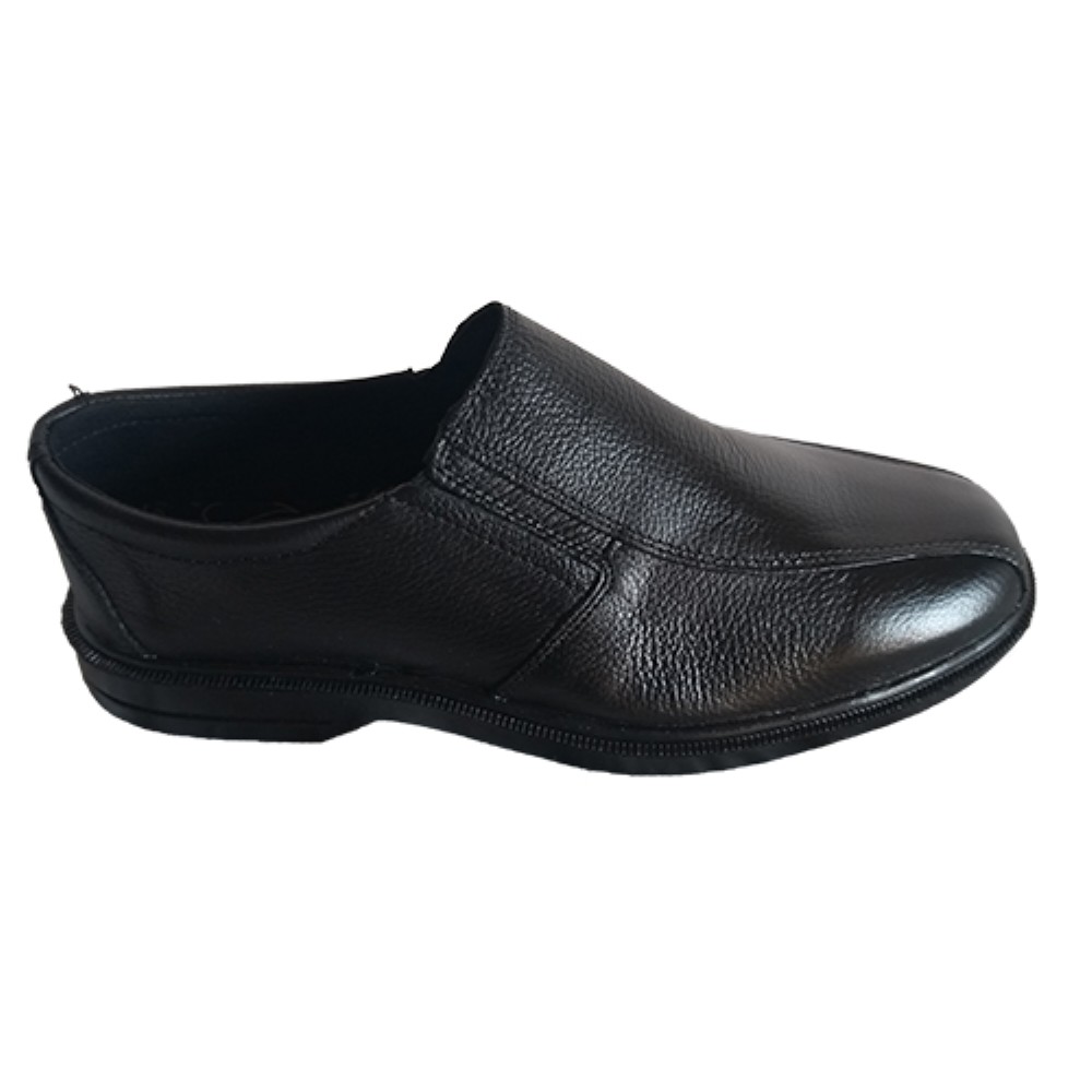 SAPATO SOCIAL CASUAL PRETO ELASTICO TAMANHO 38 FUJIWARA