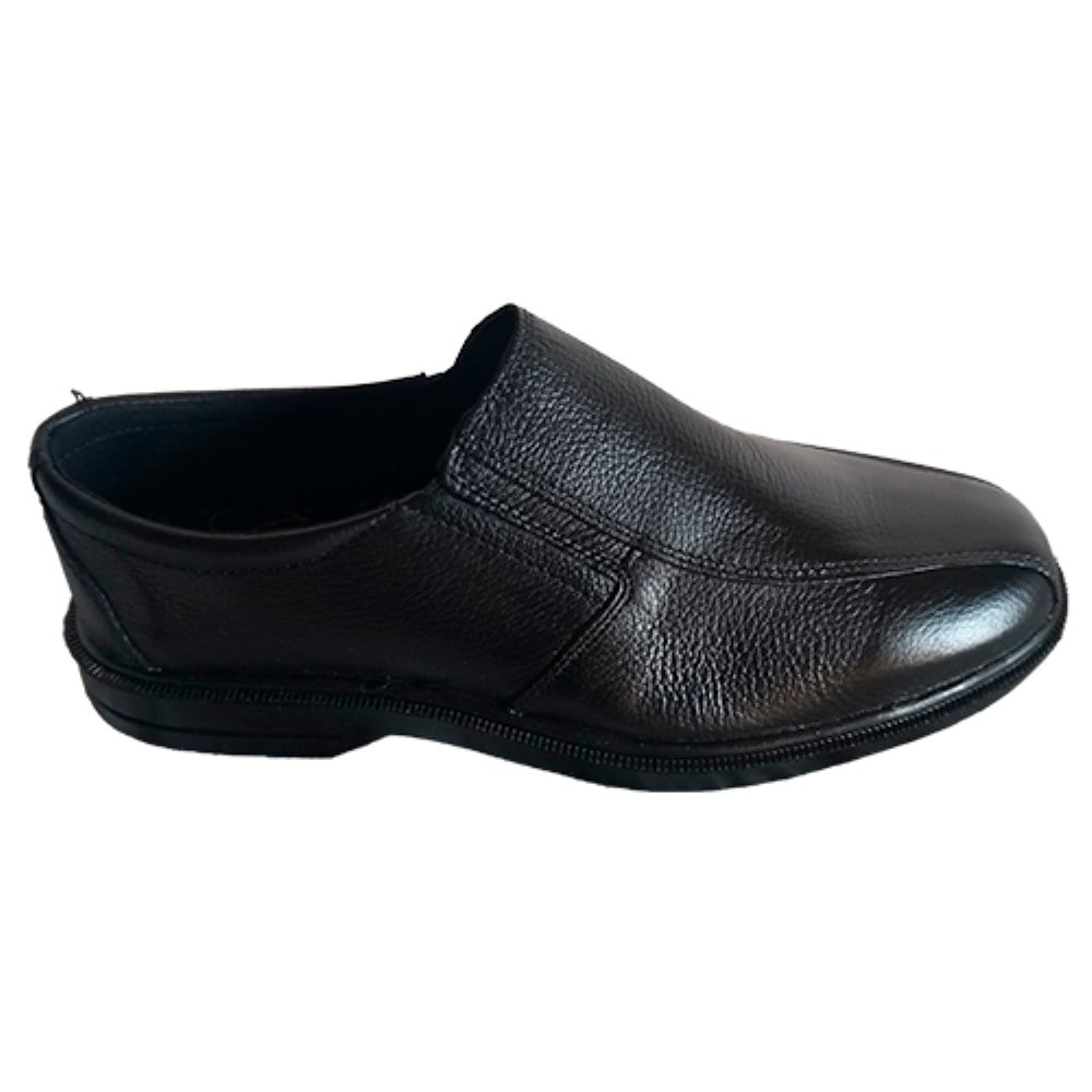 SAPATO SOCIAL CASUAL PRETO ELASTICO TAMANHO 39 FUJIWARA