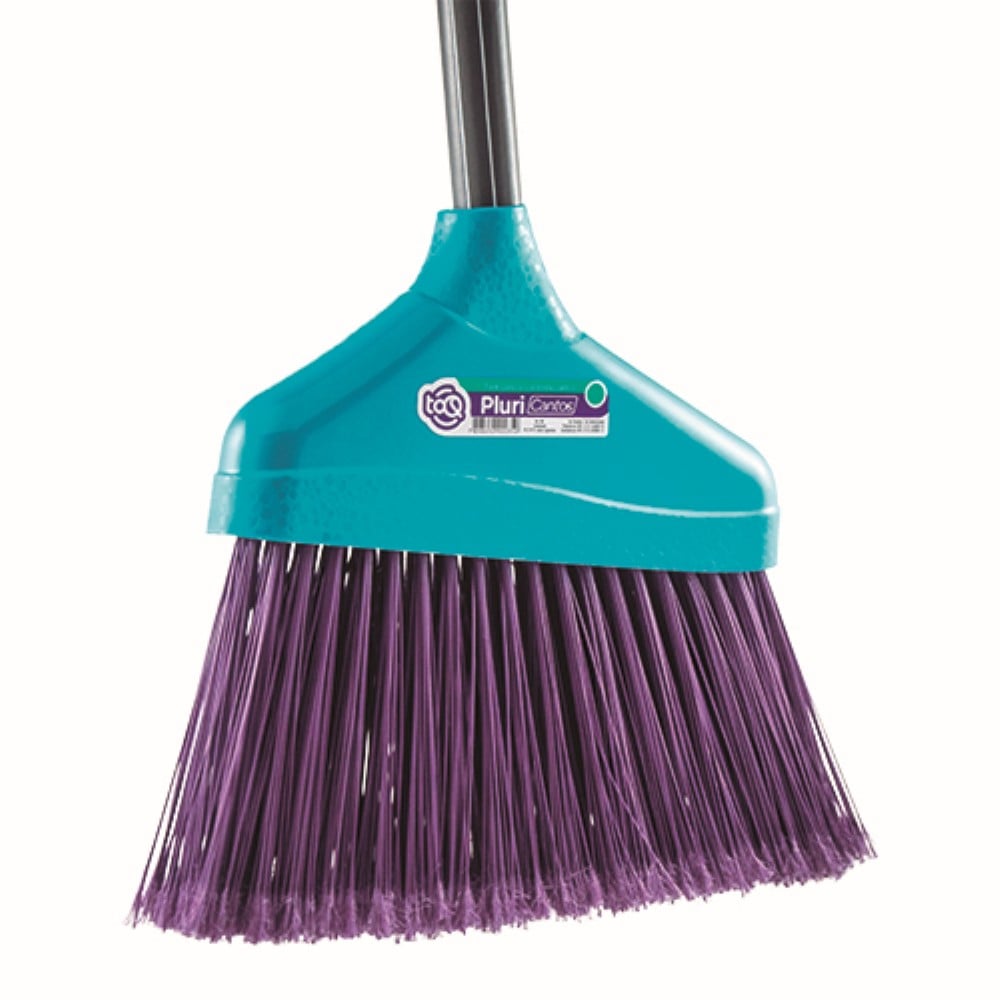 VASSOURA DE NYLON PLURI CANTOS COM CAPA SEM CABO TOQ