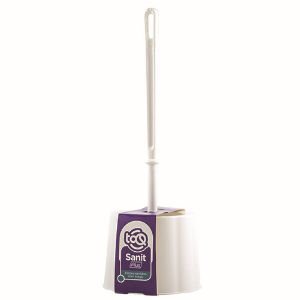 ESCOVA SANITARIA COM ESTOJO NYLON TOQ