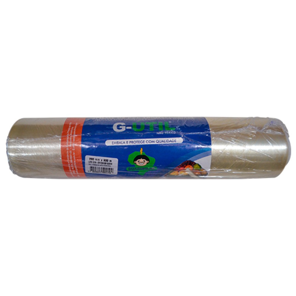 FILME PVC 28CM 300 METROS GUARUFILME