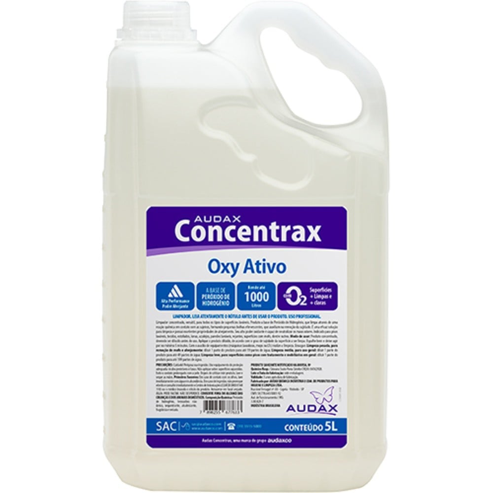 LIMPADOR OXY ATIVO PEROXIDO HIDRO 5L