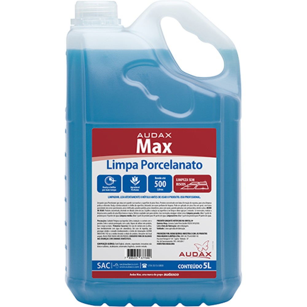 LIMPA PORCELANATO MAX AUDAX 5L 