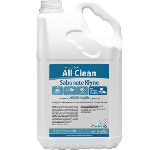 SABONETE AUDAX ALLCLEAN KLYNE 5LT ERVA DOCE BRANCO