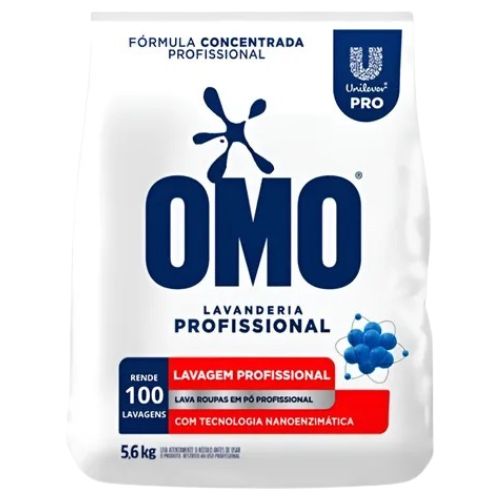SABAO EM PO OMO LAVANDERIA PROFISSIONAL 5,6KG