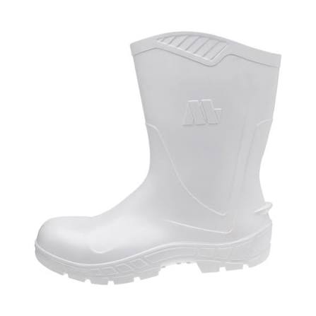 BOTA PVC BRANCA CANO ALTO TAMANHO 40 VULCAFLEX 