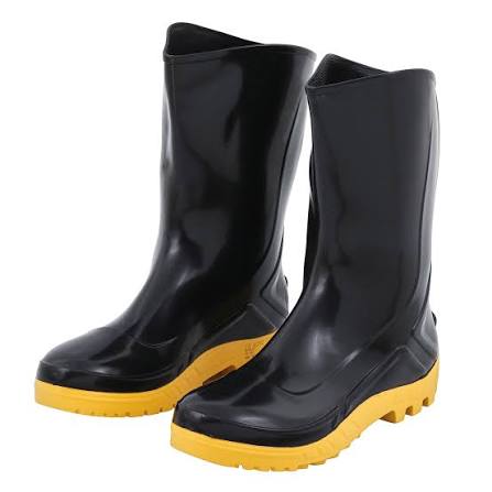 BOTA PVC PRETA CANO ALTO TAMANHO 37 VULCAFLEX