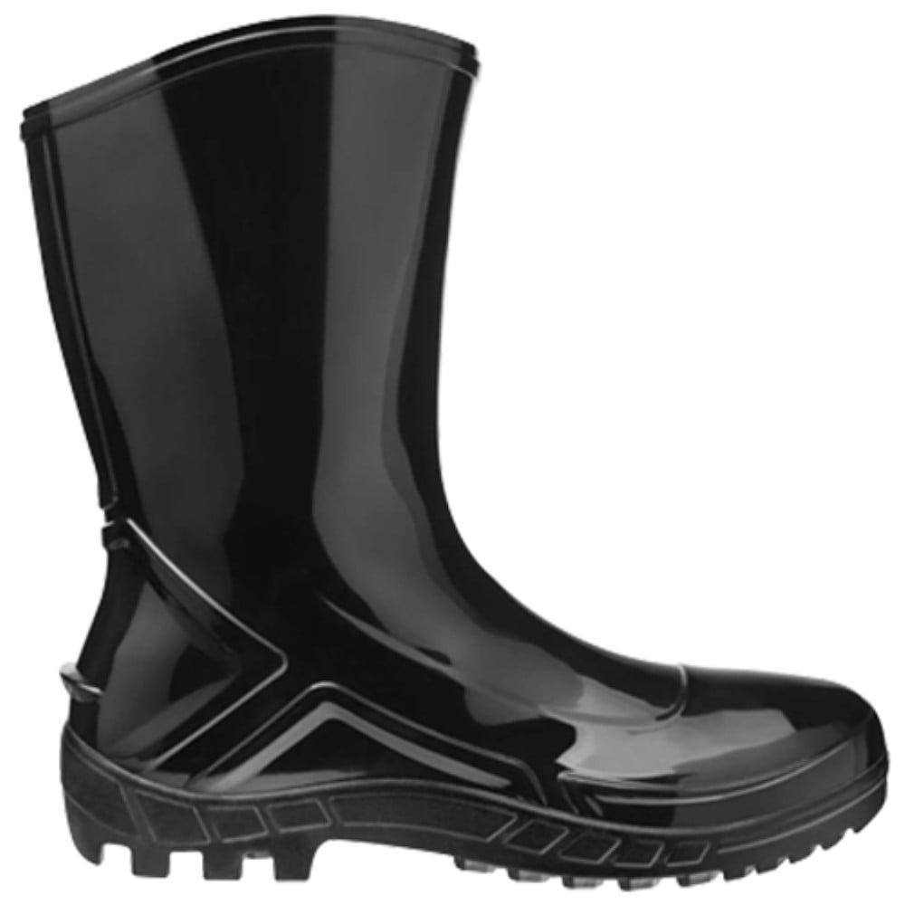 BOTA PVC PRETA CANO ALTO TAMANHO 39 VULCAFLEX 