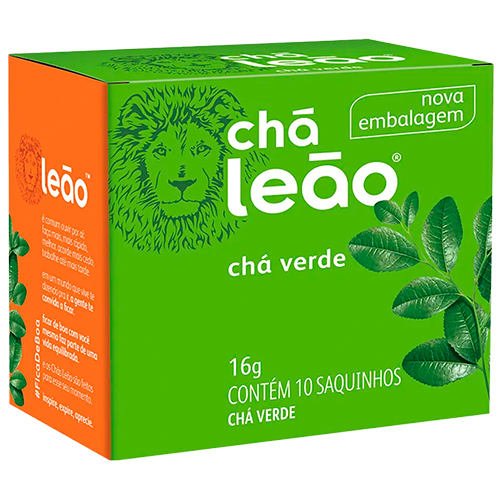 CHA VERDE MATTE LEAO 16G 1X10 UNIDADES
