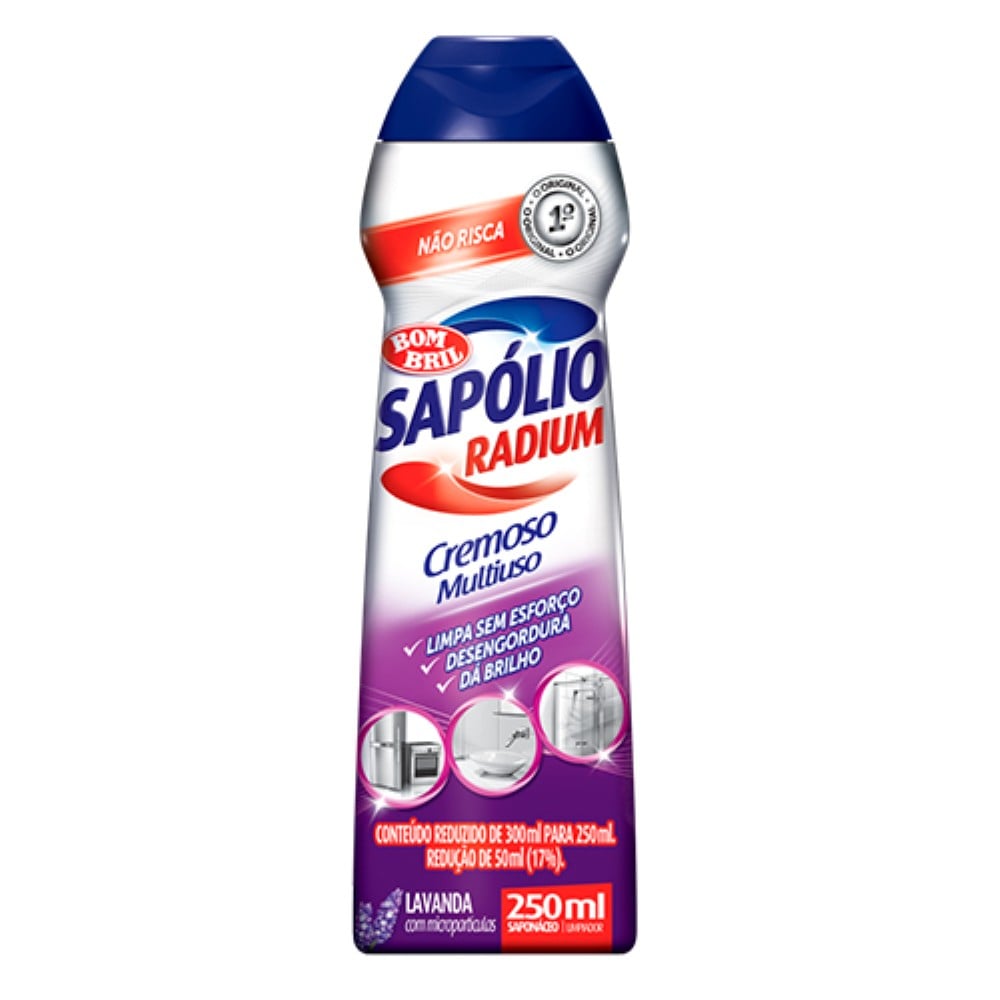 SAPONACEO CREMOSO LAVANDA 250ML RADIUM