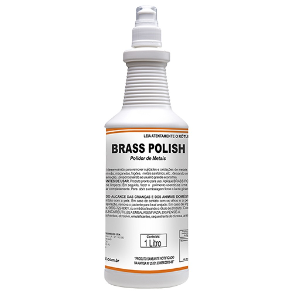 BRASS POLISH POLIDOR DE METAIS