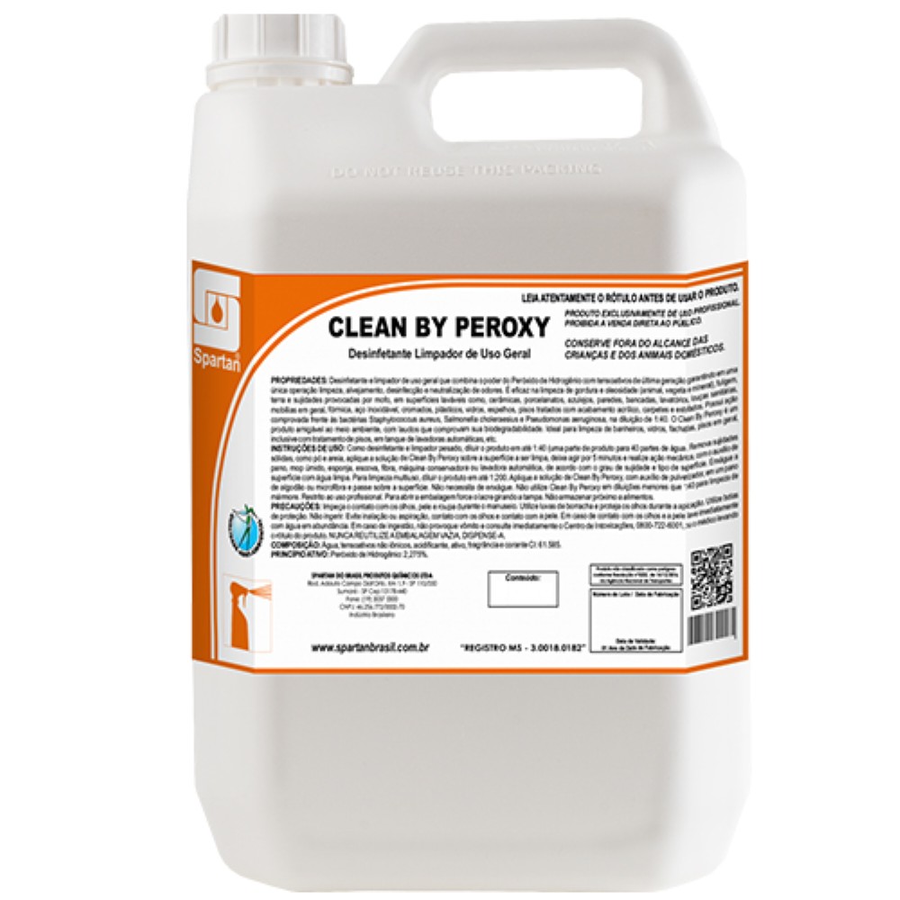 DESINFETANTE LIMP CLEAN BY PEROXY SPARTAN 5L