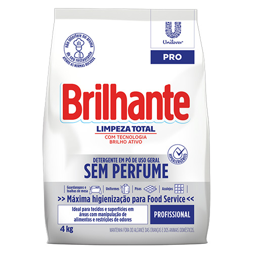 SABAO EM PO BRILHANTE SEM PERFUME 4KG