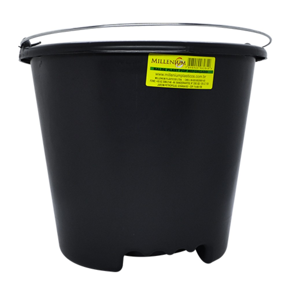 BALDE CONCRETO N12 PLASTICO MILLE 