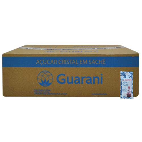 ACUCAR EM SACHE 5GR 1000 UNIDADES GUARANI