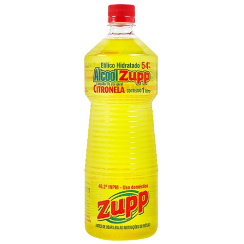 ALCOOL LIQ 1X1LT 54 INPM CITRONELA ZUPP