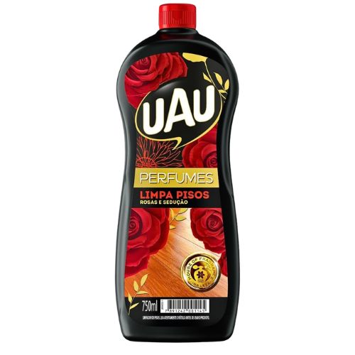 LIMPA PISOS UAU ROSAS E SEDUCAO 750ML