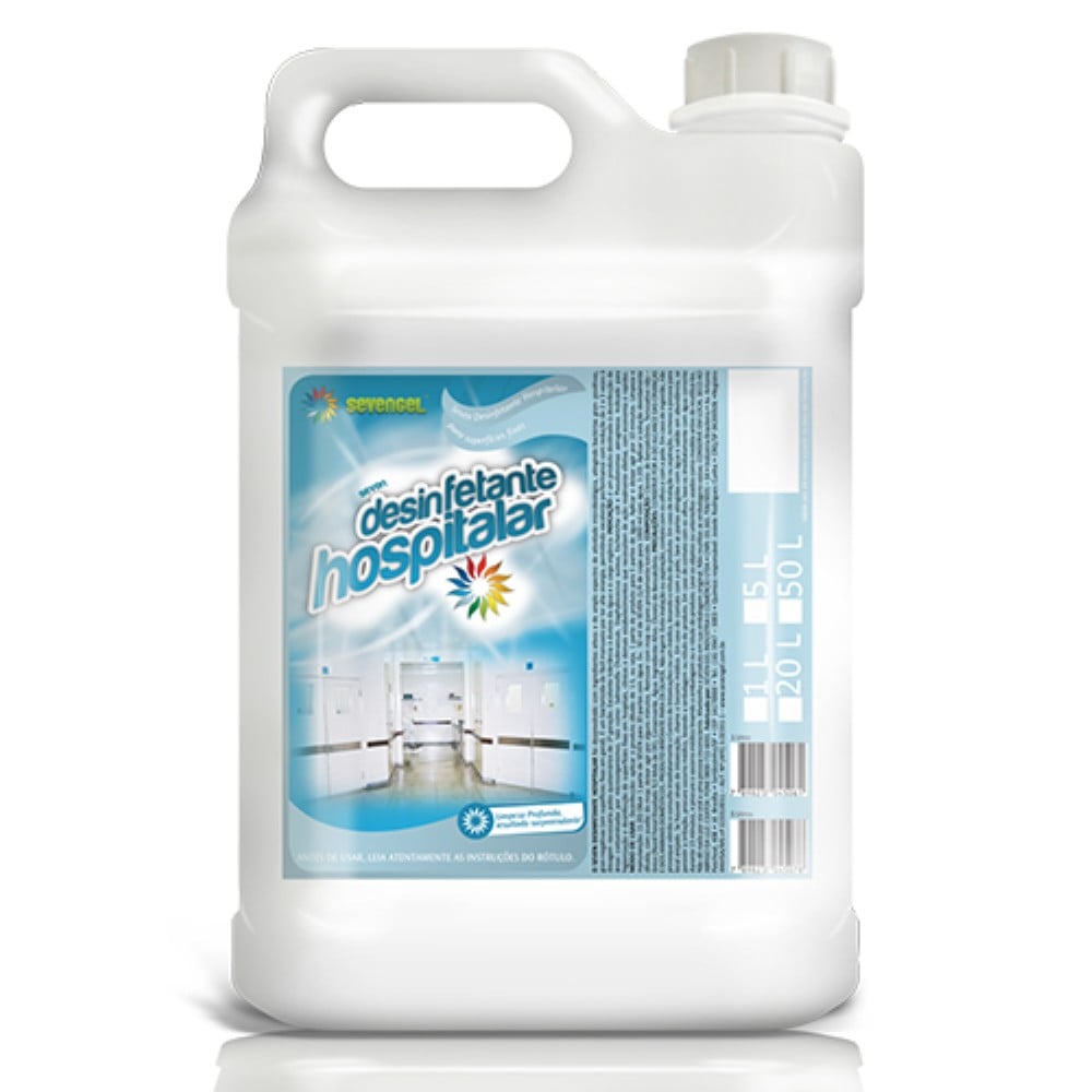 DESINFETANTE CONCENTRADO HOSPITAL DILUICAO 1/20 SEVENGEL 5L