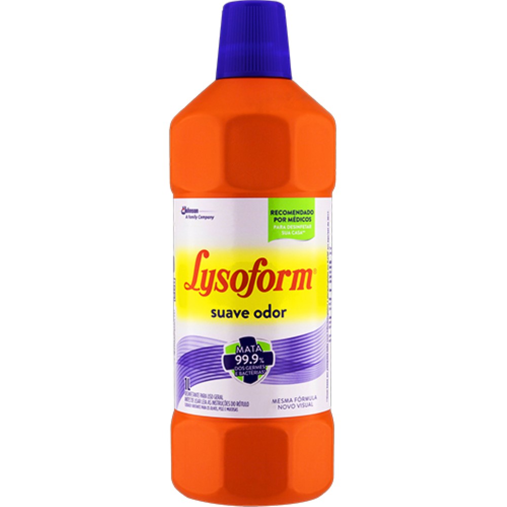 DESINFETANTE DE USO GERAL LYSOFORM SUAVE 1LT