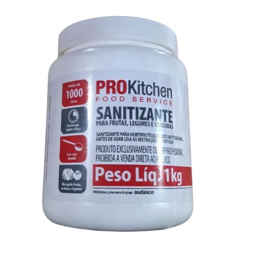 LIMPA ALIMENTOS SANITIZANTE 1KG PROKITCHEN