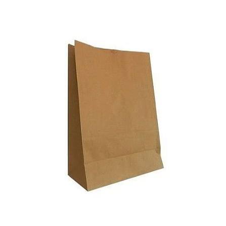 SACO DE PAPEL LISO 10KG 29X14X30 100 UNIDADES
