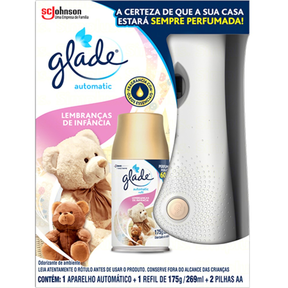 APARELHO AUTOMATICO COM REFIL LEMBRANCAS DE INFANCIA 260ML 