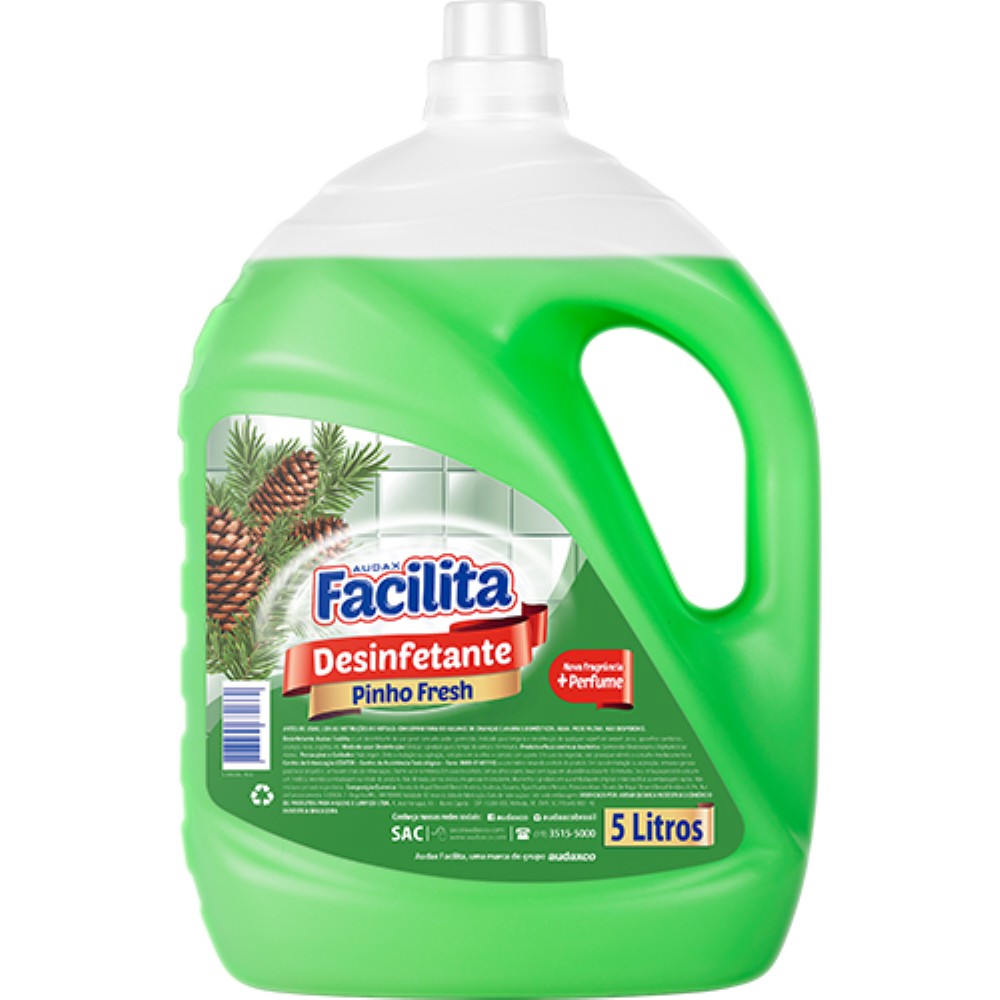 DESINFETANTE FACILITA PINHO FRESH AUDAX 5L