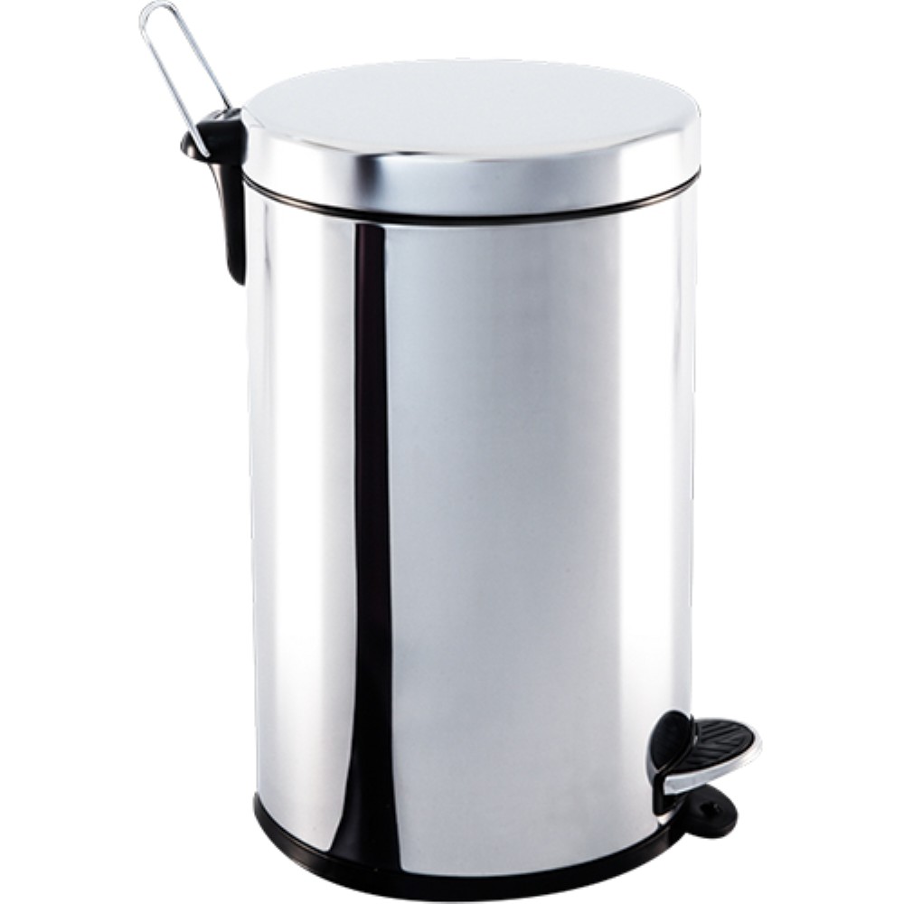 LIXEIRA PEDAL INOX 12L BRINOX