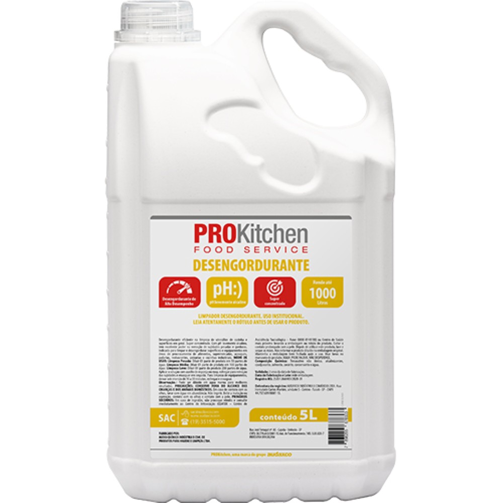 DESENGORDURANTE AUDAX 5L DILUICAO 1/200