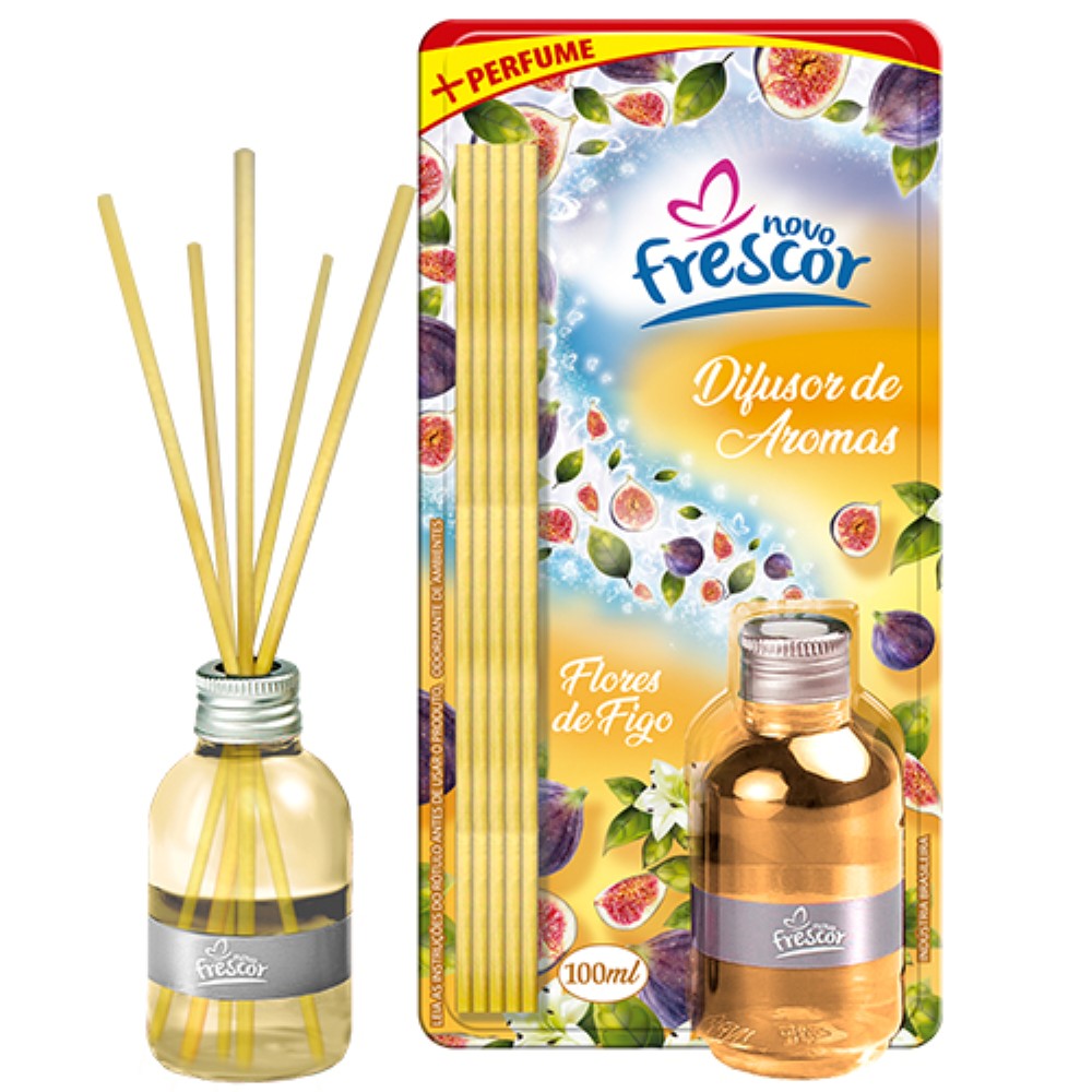 DIFUSOR DE AMBIENTE AROMA FLORES FIGO 100ML