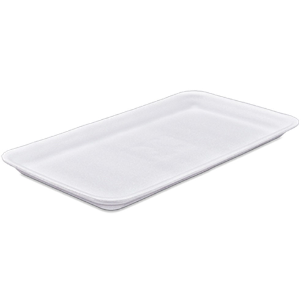 BANDEJA ISOPOR TRL-04 RASA 275X150X14 400 UNIDADES