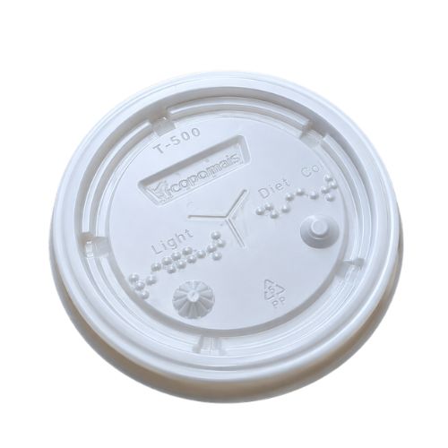TAMPA PLASTICA TRANSPARENTE 440/550ML 20X50 UNIDADES COPOMAIS