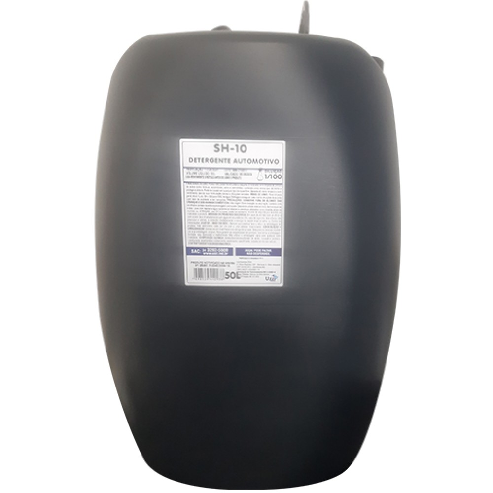 SHAMPOO PARA AUTO SH10 DILUICAO 1:10 UZZO 50L