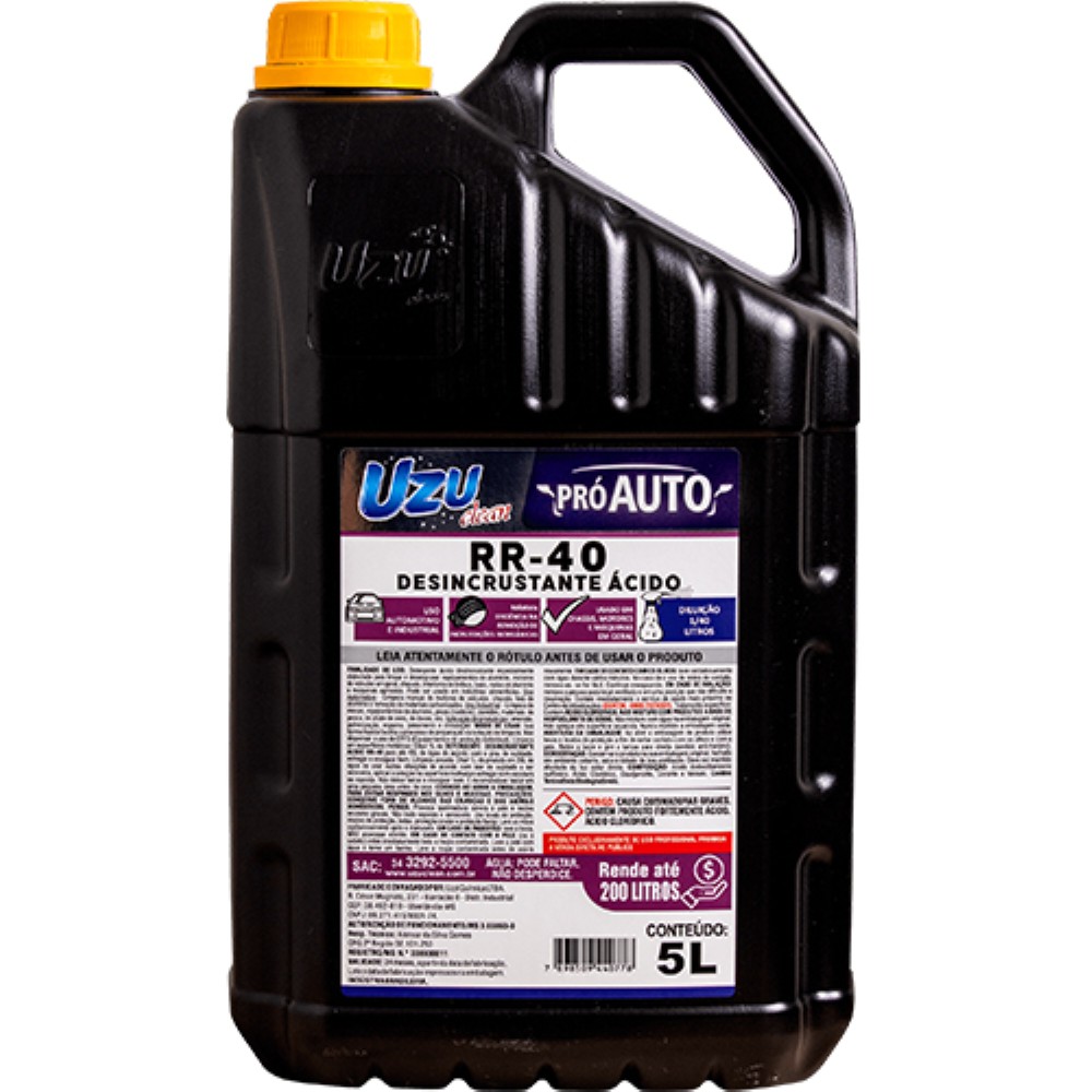 DETERGENTE ATIVADO LM RR 40 5L UZU