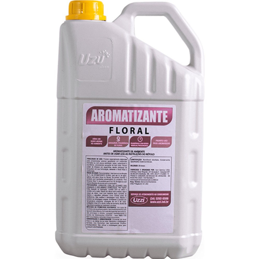 AROMATIZANTE DESINFETANTE FLORAL 5L UZZI