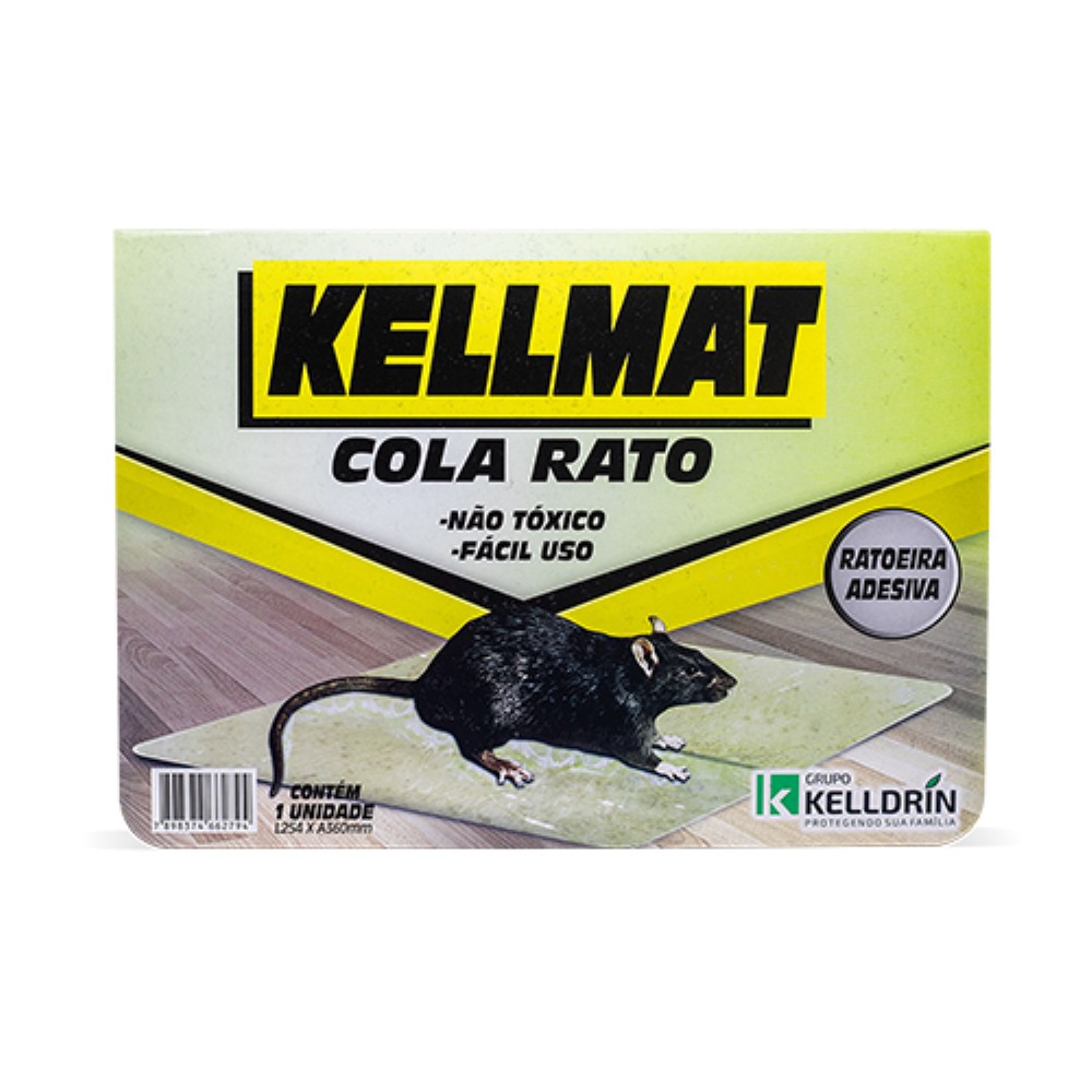INSETICIDA RATICIDA COLA RATO KELLMAT