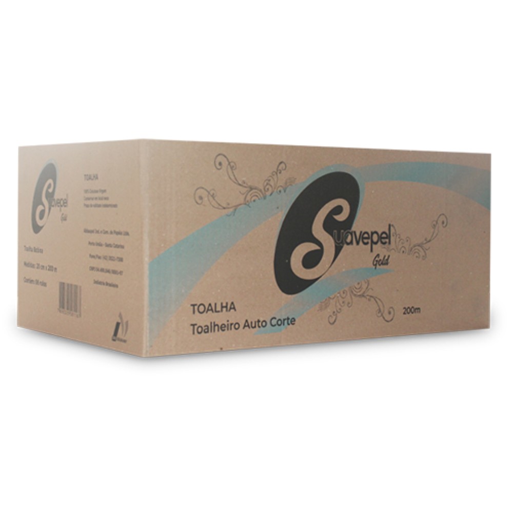 TOALHA BOB 6X200M SUAVEPEL ALVEFLOR 32GR