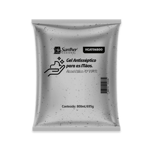 ALCOOL GEL 800ML ANTI-SEPTICO INOVATTA