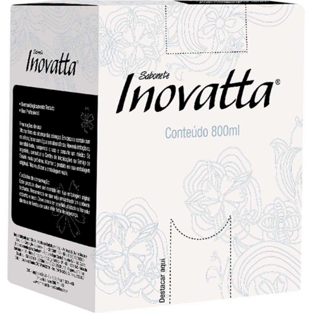SABONETE ESPUMA INOVATTA LUNA 800ML SANTHER