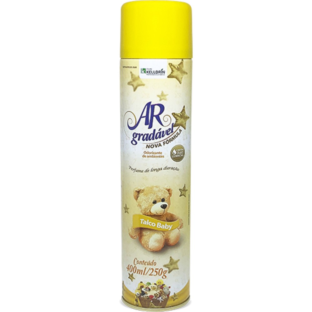 PURIFICADOR AGRADAVEL TALCO BABY 400ML