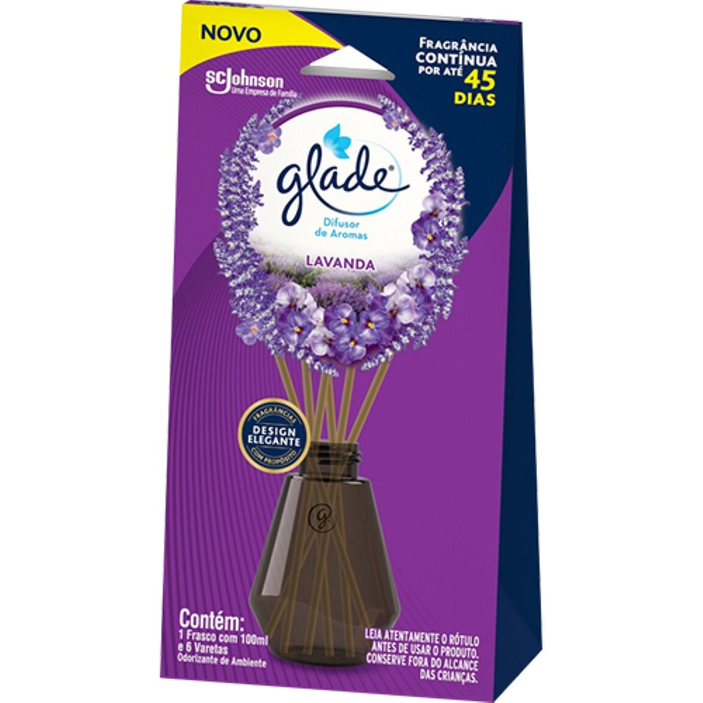 DIFUSOR DE AMBIENTE GLADE LAVANDA 100ML 